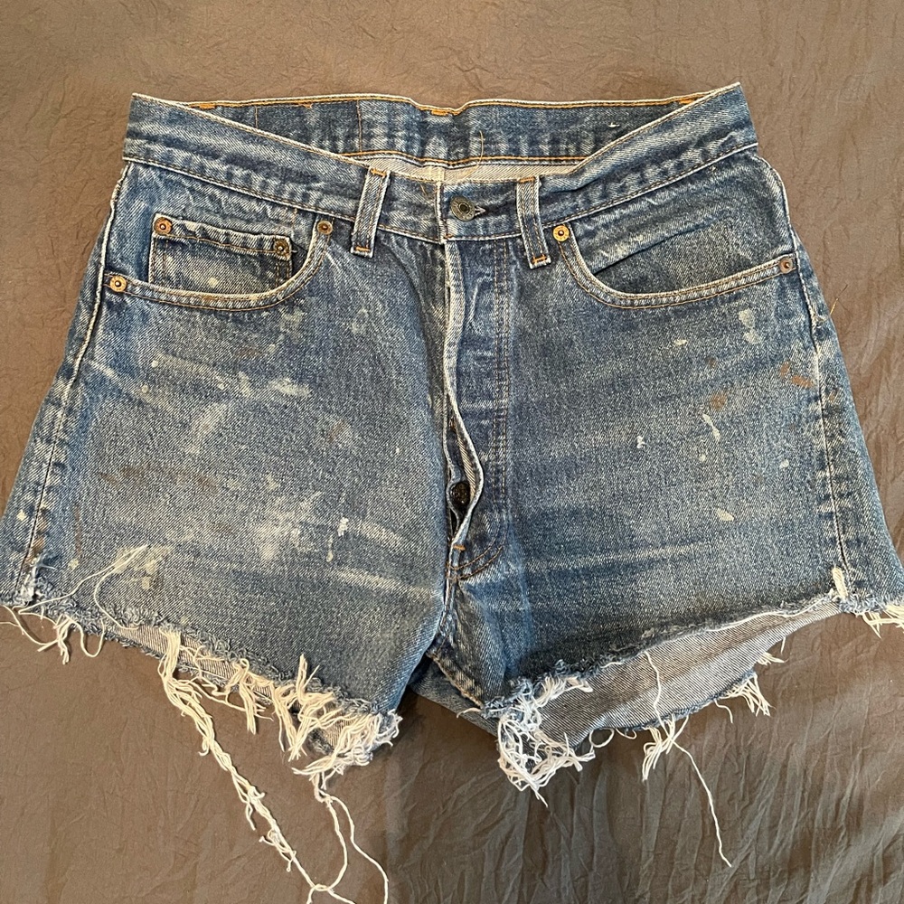 Levi’s high waisted shorts